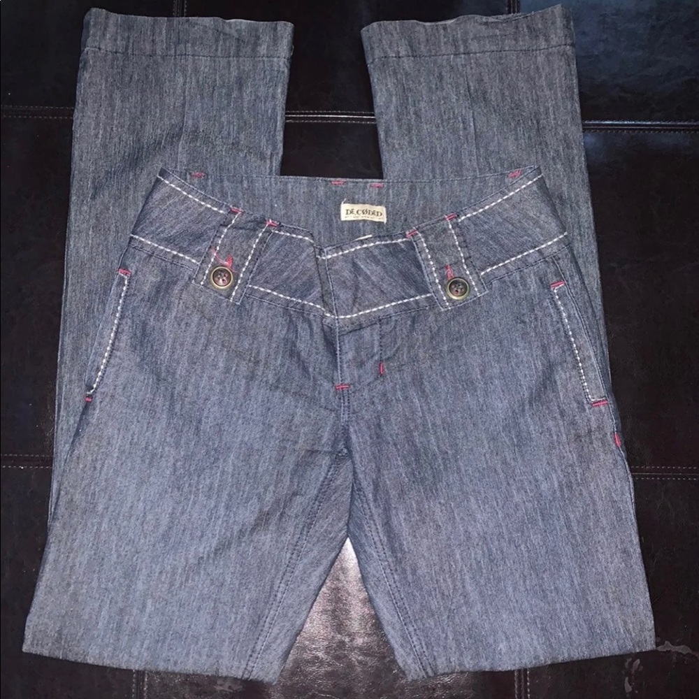 Decoded Straight Leg Jeans, Size 9